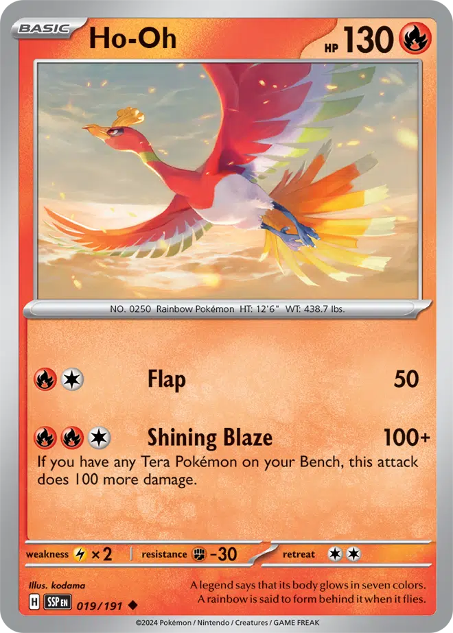Surging Sparks - 019/191 - Ho-Oh Surging Sparks - 019/191 - Ho-Oh