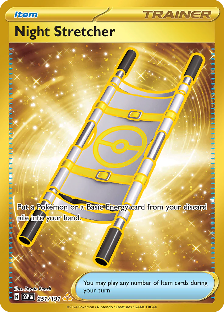 Surging Sparks - 251/191 - Night Stretcher (złota)