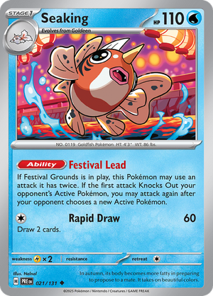 Prismatic Evolutions - 021/131 - Seaking
