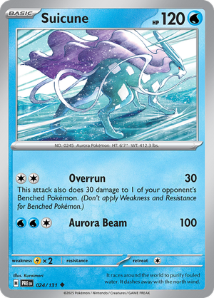 Prismatic Evolutions - 024/131 - Suicune
