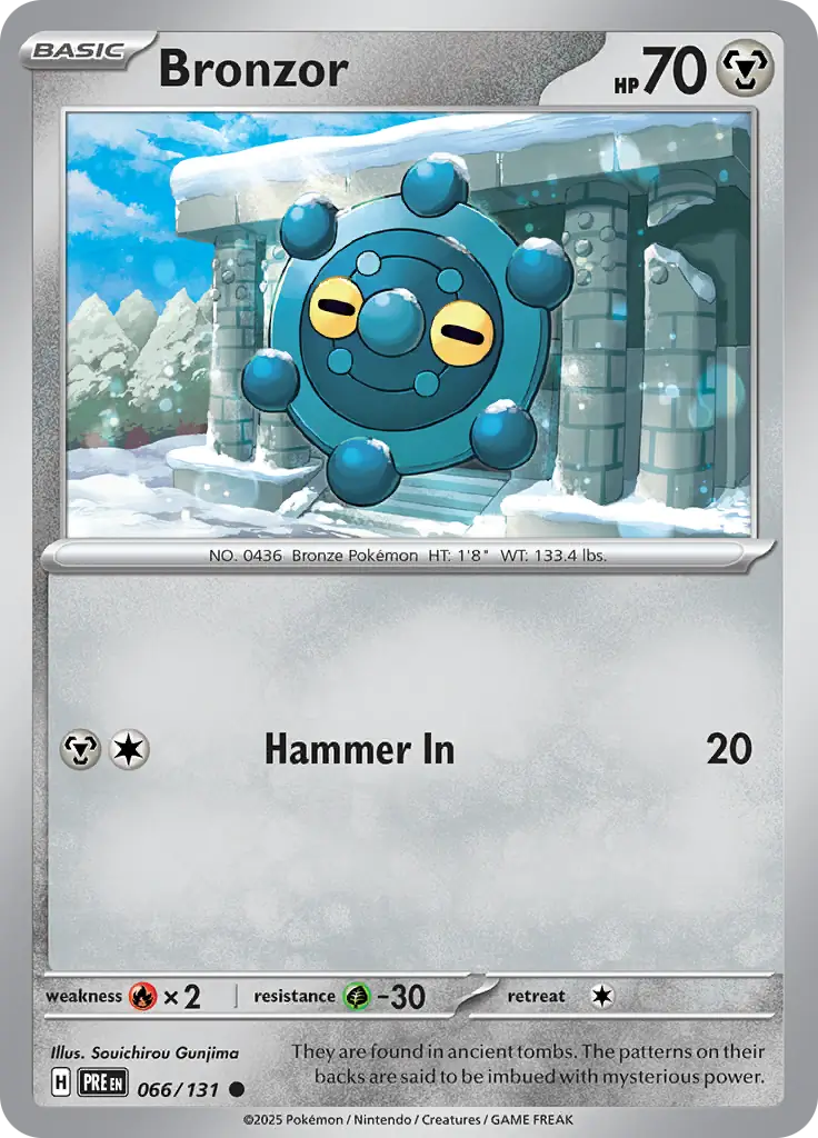 Prismatic Evolutions - 066/131 - Bronzor