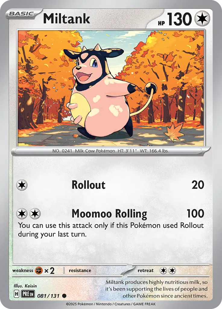 Prismatic Evolutions - 081/131 - Miltank