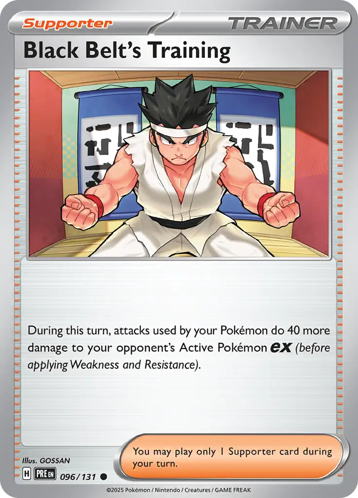 Prismatic Evolutions - 096/131 - Black Belt's Training