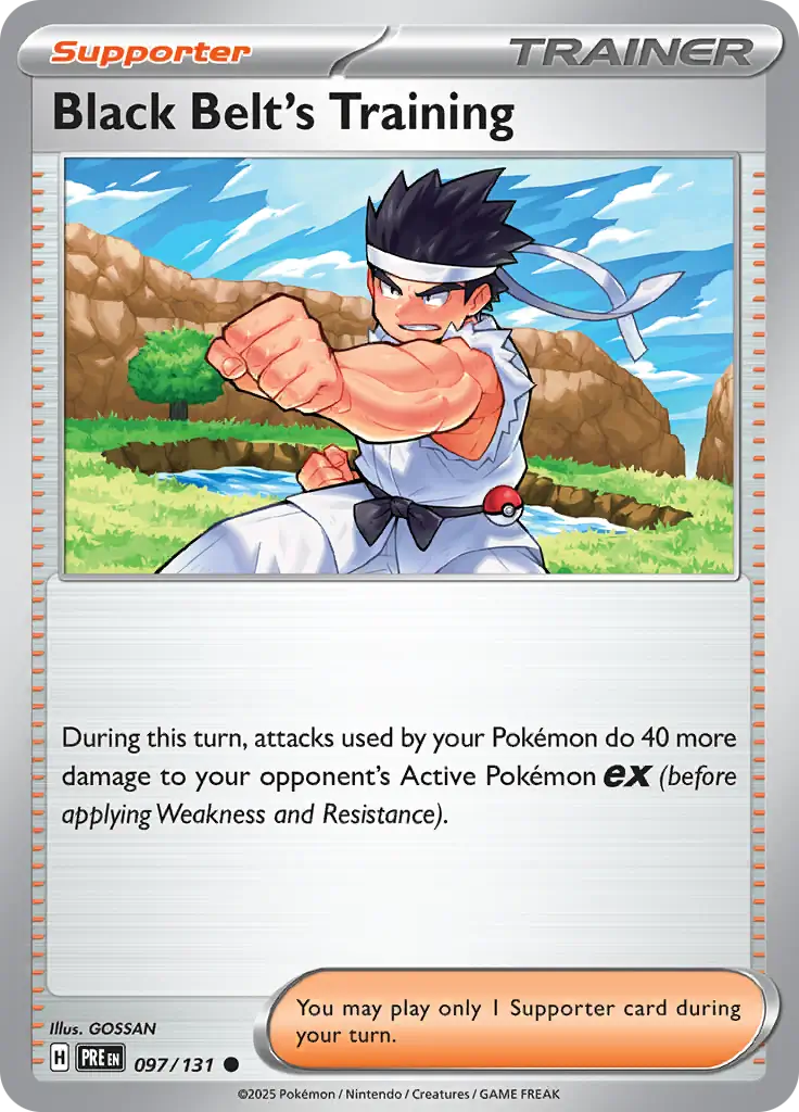 Prismatic Evolutions - 097/131 - Black Belt's Training
