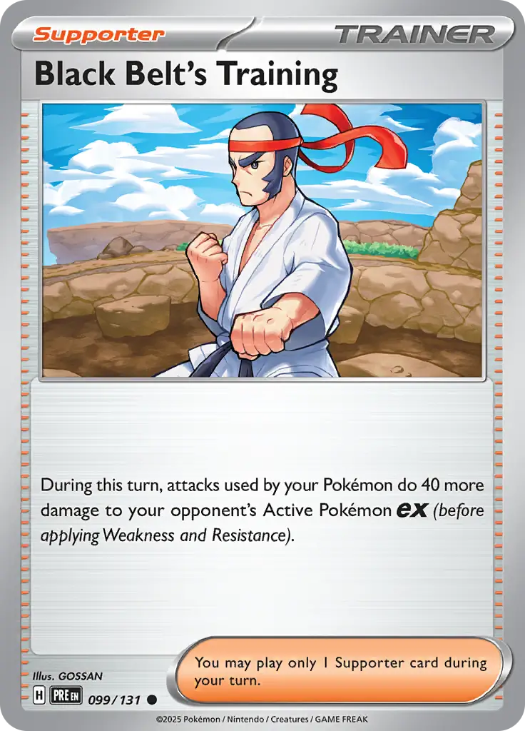 Prismatic Evolutions - 099/131 - Black Belt's Training