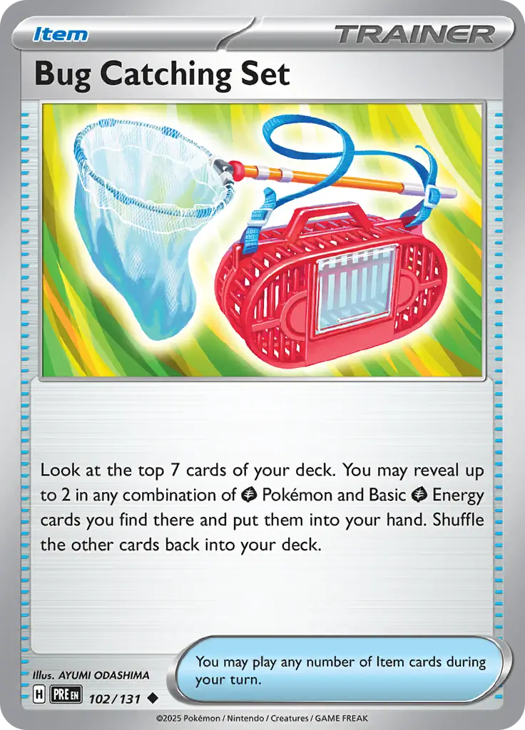 Prismatic Evolutions - 102/131 - Bug Catching Set
