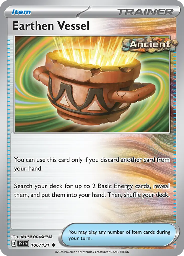 Prismatic Evolutions - 106/131 - Earthen Vessel