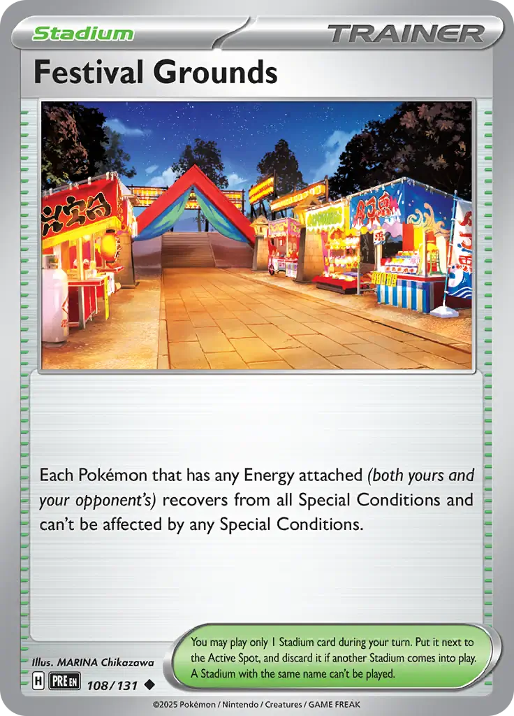 Prismatic Evolutions - 108/131 - Festival Grounds