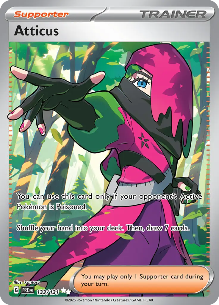 Prismatic Evolutions - 133/131 - Atticus