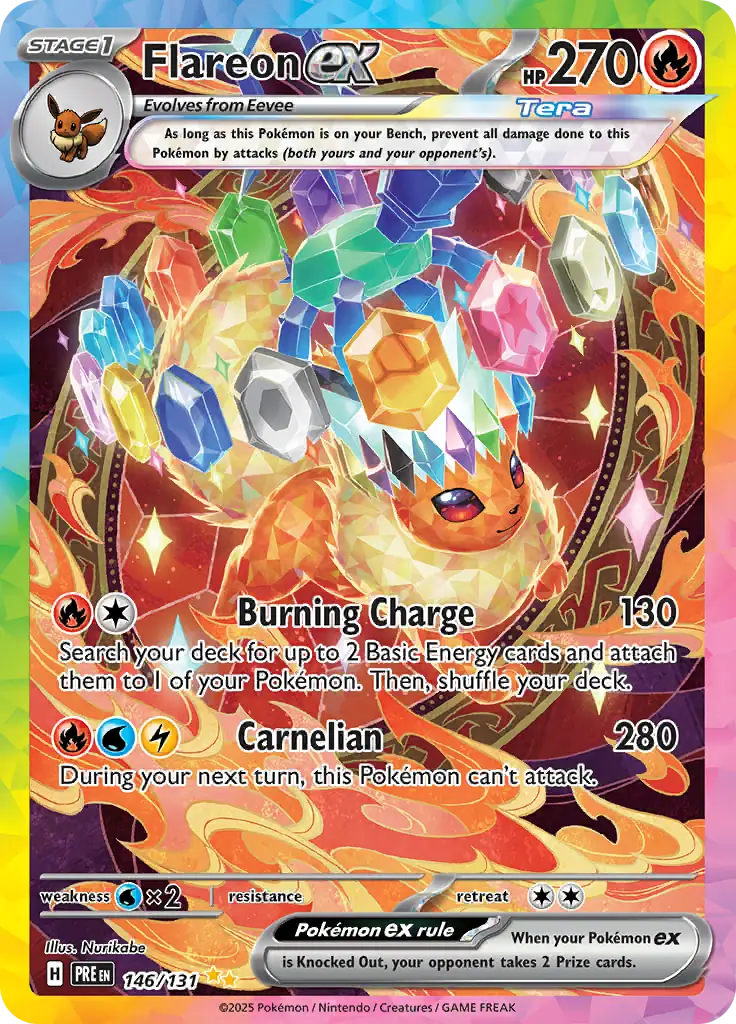 Prismatic Evolutions - 146/131 - Flareon ex