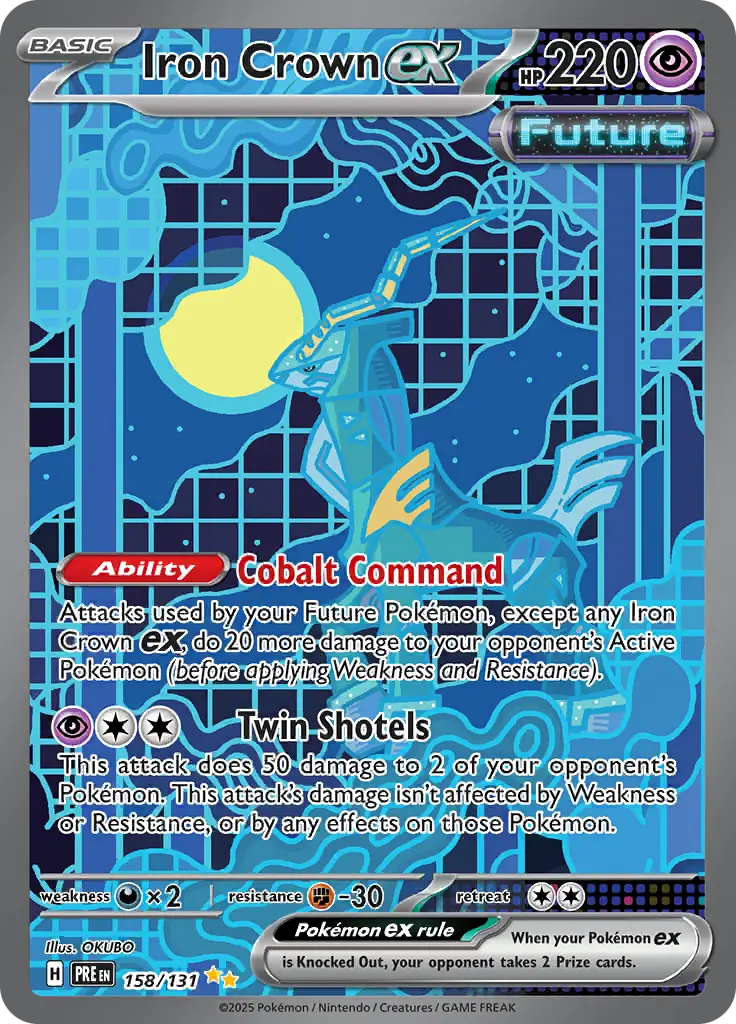 Prismatic Evolutions - 158/131 - Iron Crown ex