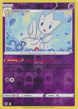 Karta Pokémon - Astral Radiance - 056/189 - Togetic (Reverse Holo)