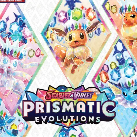prismatic evolutions - mini teaser logo prismatic evolutions - mini teaser logo