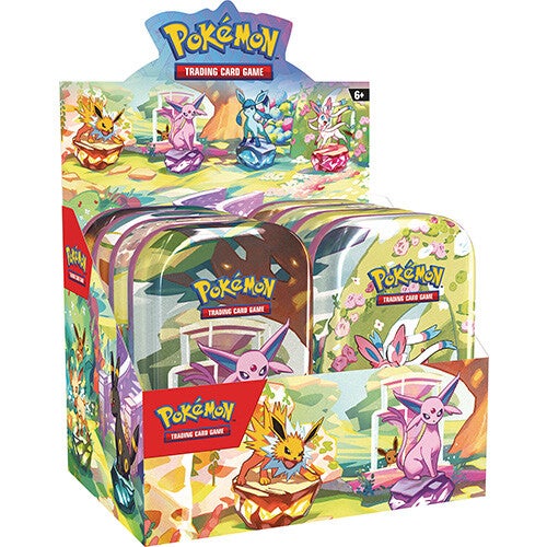 Pokemon: Prismatic Evolutions - Mini Tin - Display