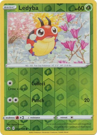 Chilling Reign - 004/198 - Ledyba (Reverse Holo)