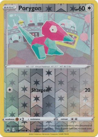 Chilling Reign - 116/198 - Porygon (Reverse Holo)