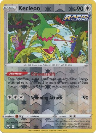 Chilling Reign - 122/198 - Kecleon (Reverse Holo)