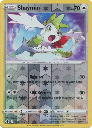 Chilling Reign - 123/198 - Shaymin (Reverse Holo)