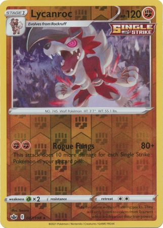 Chilling Reign - 087/198 - Lycanroc
