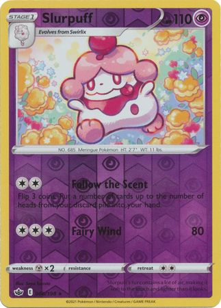 Chilling Reign - 068/198 - Slurpuff (Reverse Holo)