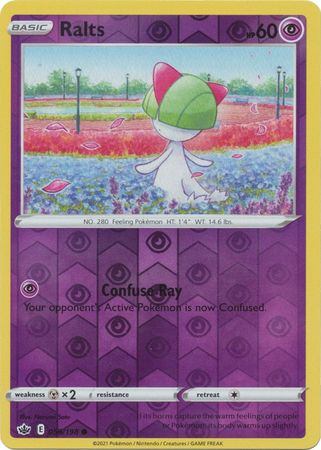 Chilling Reign - 059/198 - Ralts (Reverse Holo)