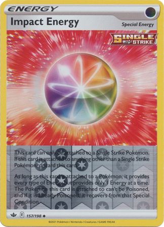 Chilling Reign - 157/198 - Impact Energy (Reverse Holo)