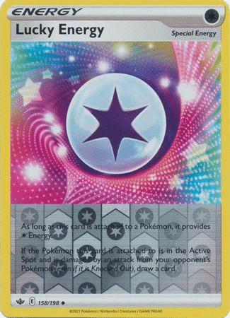 Chilling Reign - 158/198 - Lucky Energy (Reverse Holo)