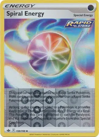 Chilling Reign - 159/198 - Spiral Energy (Reverse Holo)