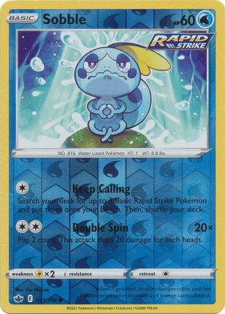Chilling Reign - 041/198 - Sobble (Reverse Holo)