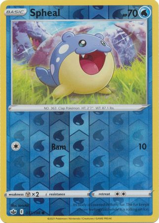 Chilling Reign - 037/198 - Spheal (Reverse Holo)