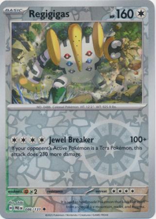 Prismatic Evolutions - 086/131 - Regigigas (Reverse Holo)