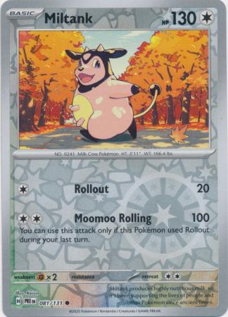 Prismatic Evolutions - 081/131 - Miltank (Reverse Holo)