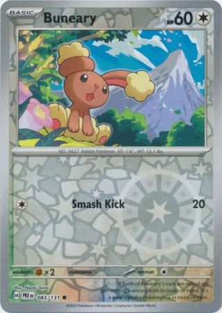 Prismatic Evolutions - 083/131 - Buneary (Reverse Holo)