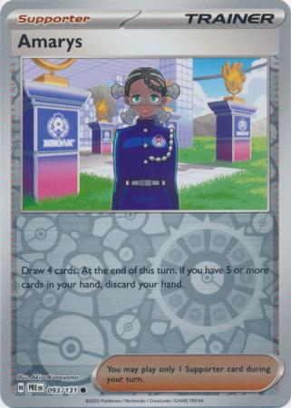 Prismatic Evolutions - 093/131 - Amarys (Reverse Holo)