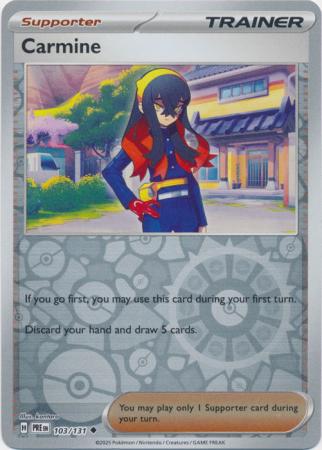 Prismatic Evolutions - 103/131 - Carmine (Reverse Holo)