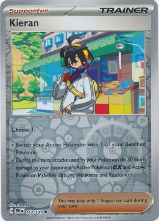 Prismatic Evolutions - 113/131 - Kieran (Reverse Holo)