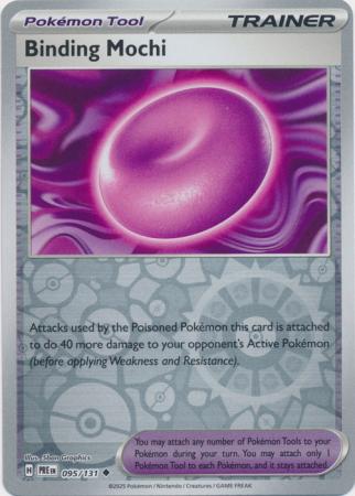 Prismatic Evolutions - 095/131 - Binding Mochi (Reverse Holo)