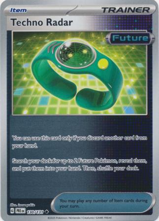 Prismatic Evolutions - 130/131 - Techno Radar (Reverse Holo)