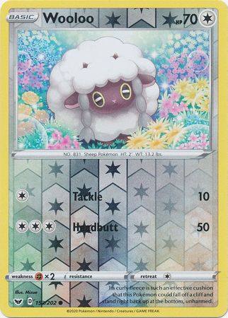 Sword & Shield - 153/202 - Wooloo (Reverse Holo)