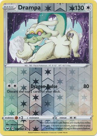 Sword & Shield - 149/202 - Drampa (Reverse Holo)