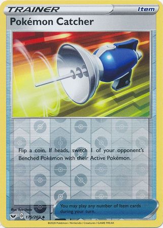 Sword & Shield - 175/202 - Pokémon Catcher (Reverse Holo)