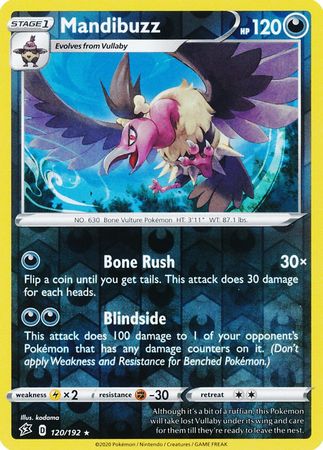Rebel Clash - 120/192 - Mandibuzz (Reverse Holo)