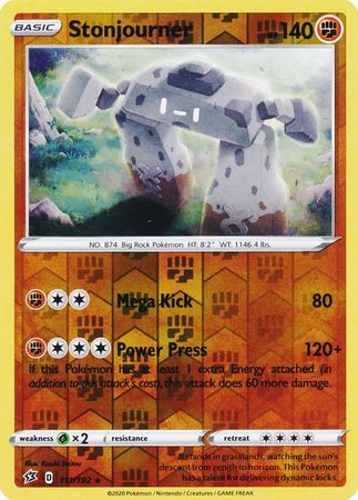 Rebel Clash - 111/192 - Stonjourner (Reverse Holo)