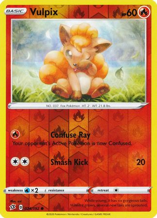 Rebel Clash - 024/192 - Vulpix (Reverse Holo)