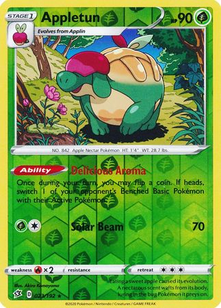 Rebel Clash - 023/192 - Appletun (Reverse Holo)