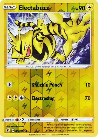 Rebel Clash - 058/192 - Electabuzz (Reverse Holo)