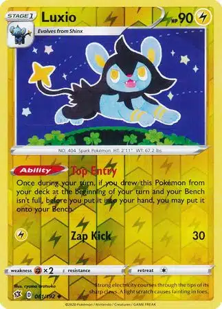 Rebel Clash - 061/192 - Luxio (Reverse Holo) Rebel Clash - 061/192 - Luxio (Reverse Holo)