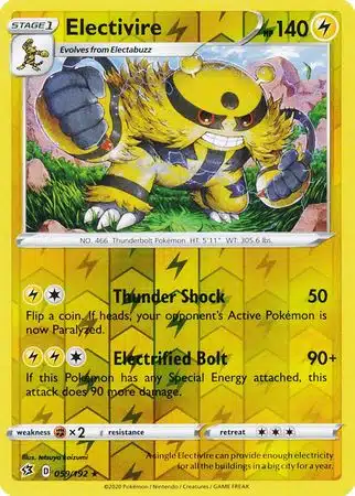 Rebel Clash - 059/192 - Electivire (Reverse Holo) Rebel Clash - 059/192 - Electivire (Reverse Holo)