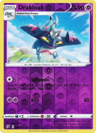 Rebel Clash - 090/192 - Drakloak (Reverse Holo)