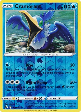 Rebel Clash - 051/192 - Cramorant (Reverse Holo)